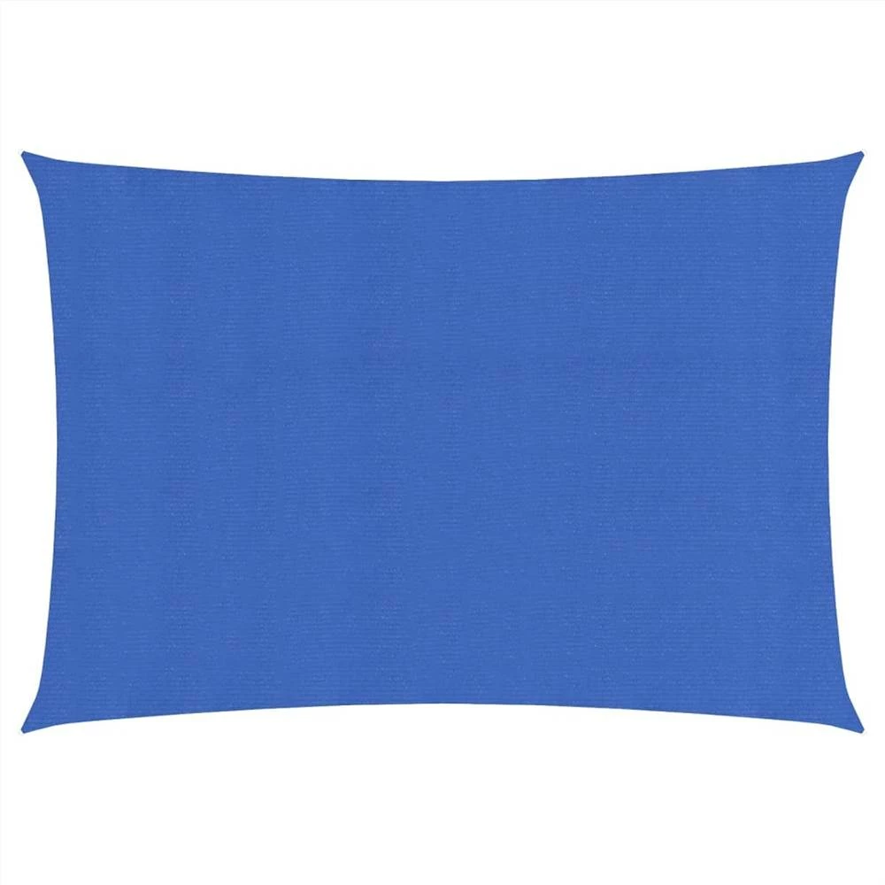 Sunshade Sail 160 G/m² Blue 2.5x4 M HDPE