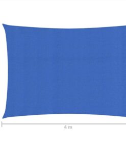 Sunshade Sail 160 G/m² Blue 2.5x4 M HDPE 7 Sunshade Sail 160 G/m² Blue 2.5x4 M HDPE -Room Sunshade Sail 160 g m Blue 2 5x4 m HDPE 464152 5