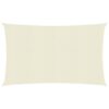 Sunshade Sail 160 G/m² Cream 3.5x4.5 M HDPE -Room Sunshade Sail 160 g m Cream 3 5x4 5 m HDPE 433199 0