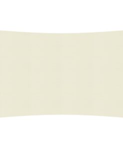 Sunshade Sail 160 G/m² Cream 3x6 M HDPE