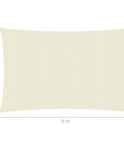 Sunshade Sail 160 G/m² Cream 3x6 M HDPE 7 Sunshade Sail 160 G/m² Cream 3x6 M HDPE -Room Sunshade Sail 160 g m Cream 3x6 m HDPE 433212 5