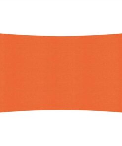 Sunshade Sail 160 G/m² Orange 2.5x5 M HDPE