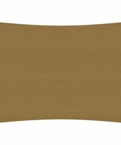 Sunshade Sail 160 G/m² Taupe 2.5x3.5 M HDPE