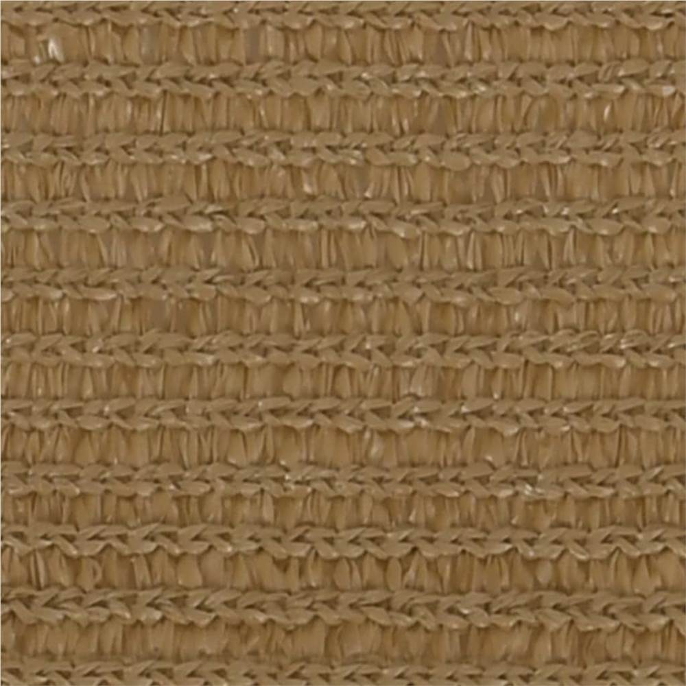 Sunshade Sail 160 g/m² Taupe 2.5x3.5 m HDPE Sunshade Sail 160 G/m² Taupe 2.5x3.5 M HDPE -Room Sunshade Sail 160 g m Taupe 2 5x3 5 m HDPE 464570 1