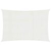 Sunshade Sail 160 G/m² White 2.5x4 M HDPE -Room Sunshade Sail 160 g m White 2 5x4 m HDPE 438201 0