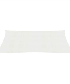 Sunshade Sail 160 G/m² White 2.5x4 M HDPE -Room Sunshade Sail 160 g m White 2 5x4 m HDPE 438201 2
