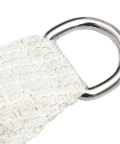 Sunshade Sail 160 G/m² White 3.5x3.5x4.9 M HDPE -Room Sunshade Sail 160 g m White 3 5x3 5x4 9 m HDPE 438124 3