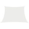 Sunshade Sail 160 G/m² White 4/5x3 M HDPE -Room Sunshade Sail 160 g m White 4 5x3 m HDPE 438120 0
