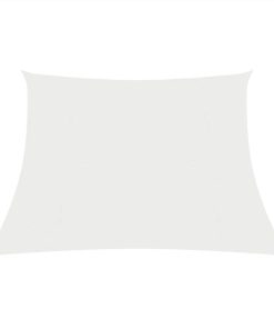 Sunshade Sail 160 G/m² White 4/5x3 M HDPE