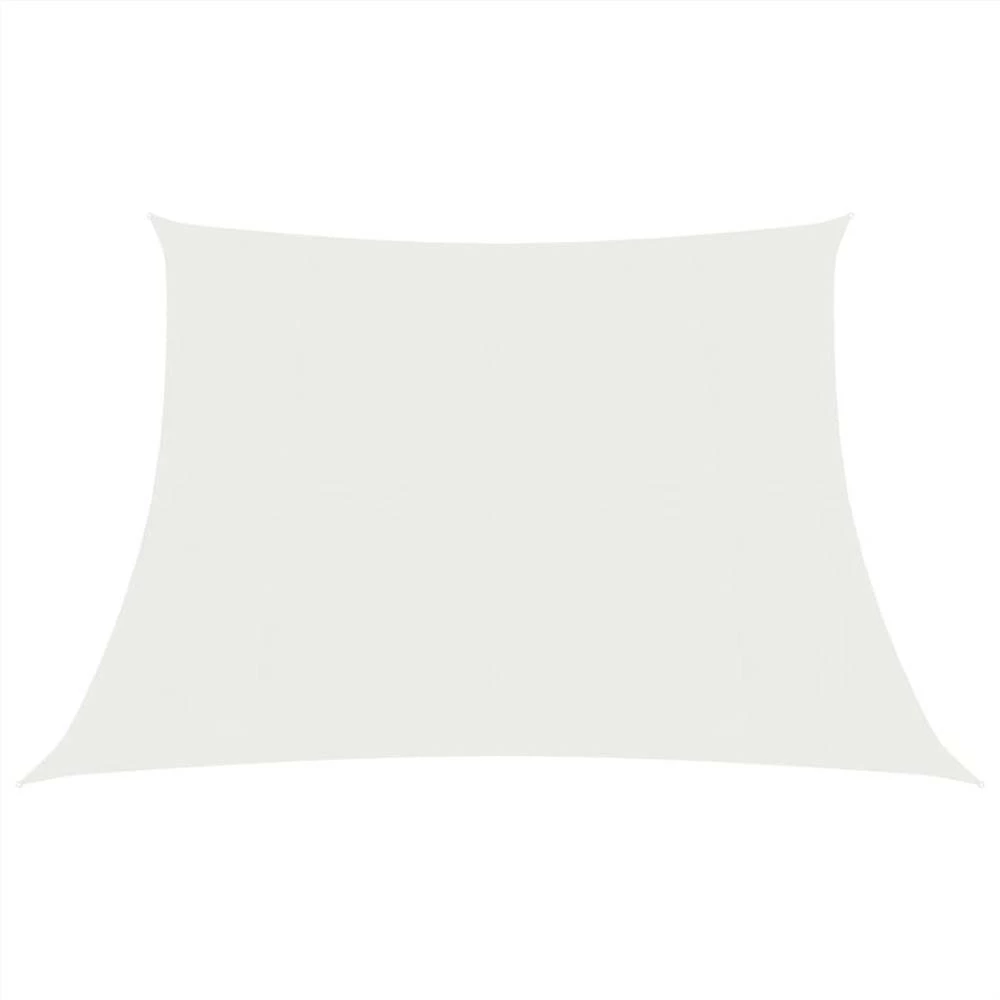 Sunshade Sail 160 G/m² White 4/5x3 M HDPE