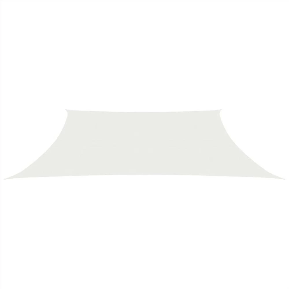 Sunshade Sail 160 G/m² White 4/5x3 M HDPE - Image 3