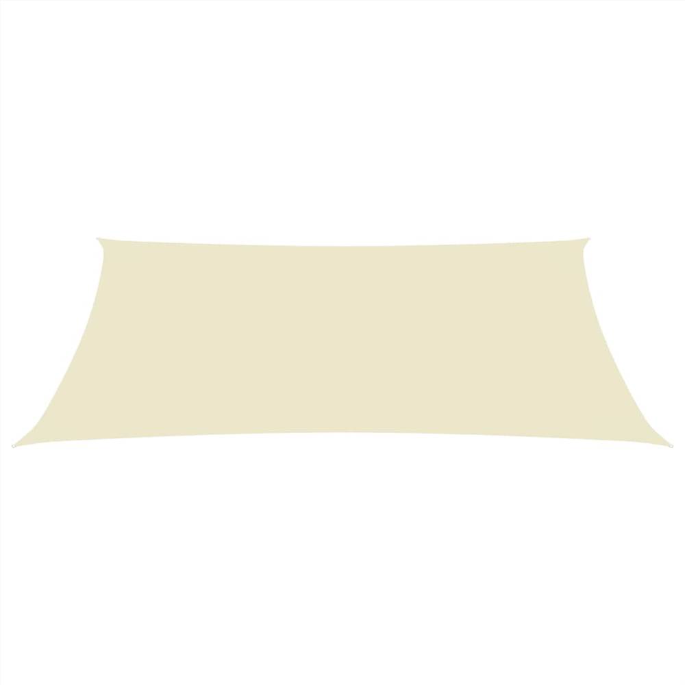 Sunshade Sail Oxford Fabric Rectangular 2.5x5 m Cream Sunshade Sail Oxford Fabric Rectangular 2.5x5 M Cream -Room Sunshade Sail Oxford Fabric Rectangular 2 5x5 m Cream 467287 2