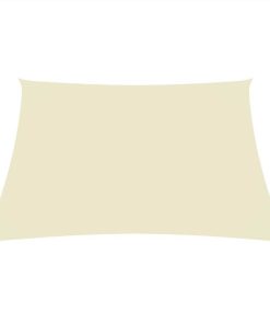 Sunshade Sail Oxford Fabric Rectangular 2x2.5 M Cream 4 Sunshade Sail Oxford Fabric Rectangular 2x2.5 M Cream -Room Sunshade Sail Oxford Fabric Rectangular 2x2 5 m Cream 466740 2