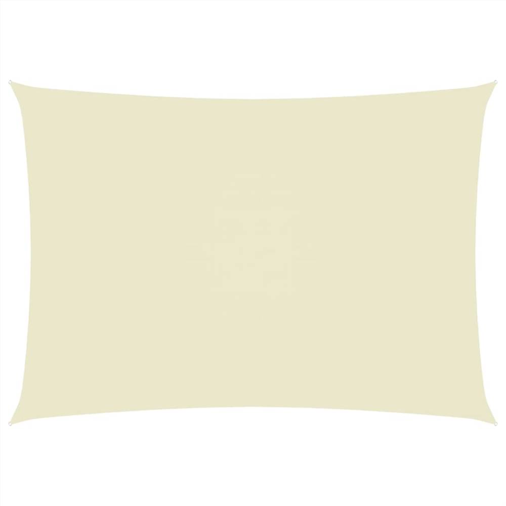 Sunshade Sail Oxford Fabric Rectangular 3x5 m Cream Sunshade Sail Oxford Fabric Rectangular 3x5 M Cream -Room Sunshade Sail Oxford Fabric Rectangular 3x5 m Cream 467250 0