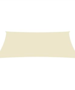 Sunshade Sail Oxford Fabric Rectangular 3x5 M Cream 4 Sunshade Sail Oxford Fabric Rectangular 3x5 M Cream -Room Sunshade Sail Oxford Fabric Rectangular 3x5 m Cream 467250 2