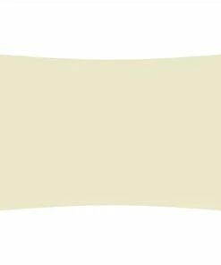 Sunshade Sail Oxford Fabric Rectangular 5x8 M Cream