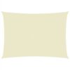 Sunshade Sail Oxford Fabric Rectangular 6x8 M Cream -Room Sunshade Sail Oxford Fabric Rectangular 6x8 m Cream 464663 0