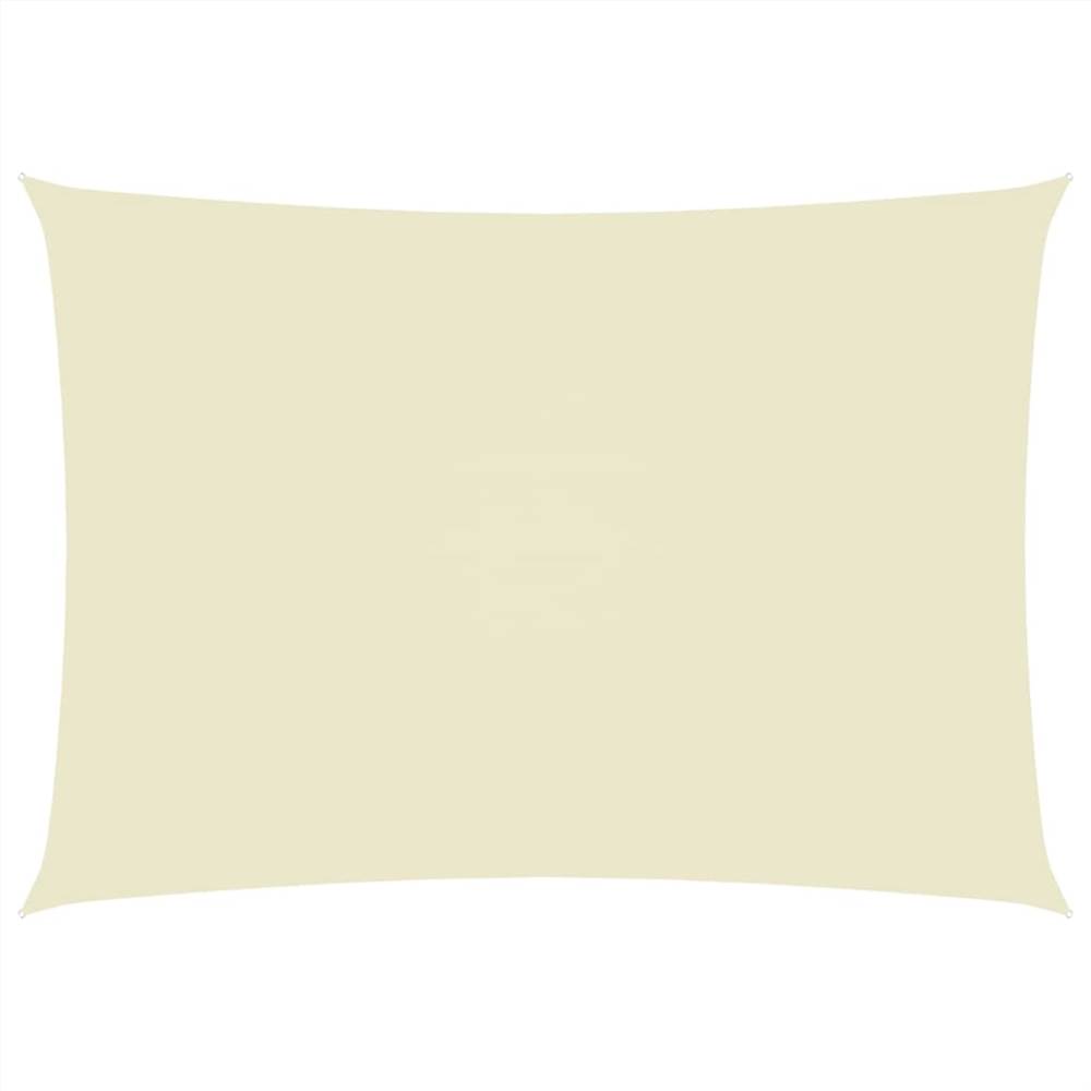 Sunshade Sail Oxford Fabric Rectangular 6x8 m Cream Sunshade Sail Oxford Fabric Rectangular 6x8 M Cream -Room Sunshade Sail Oxford Fabric Rectangular 6x8 m Cream 464663 0