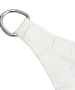 Sunshade Sail Oxford Fabric Square 2.5x2.5 M White -Room Sunshade Sail Oxford Fabric Square 2 5x2 5 m White 464672 4