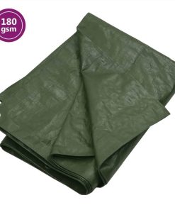 Tarpaulin 180 G/m² 4x4 M Green HDPE