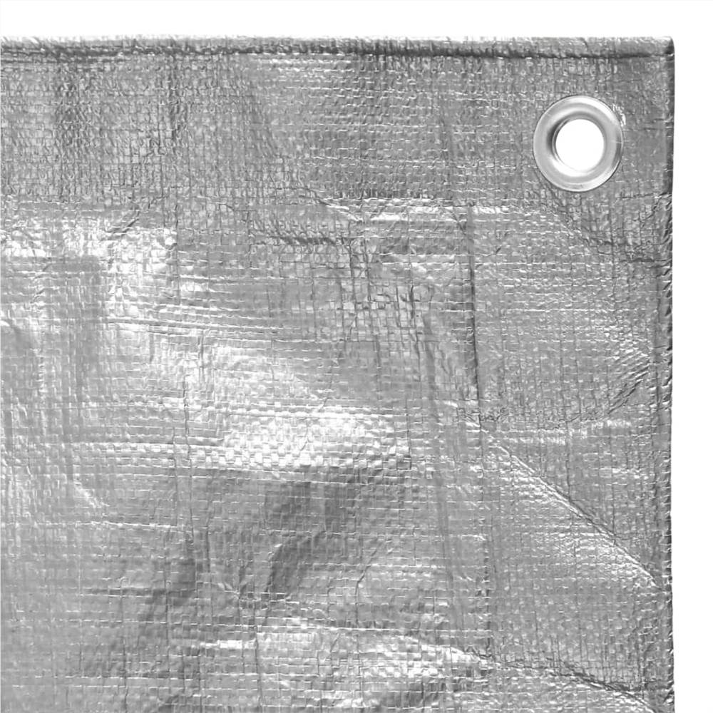 Tarpaulin 180 g/m² 4x6 m Grey HDPE Tarpaulin 180 G/m² 4x6 M Grey HDPE -Room Tarpaulin 180 g m 4x6 m Grey HDPE 517605 2
