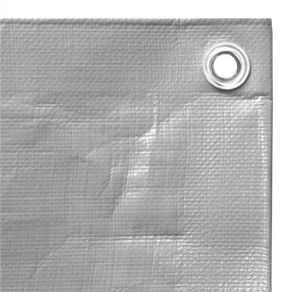Tarpaulin 260 g/m² 3x6 m Grey HDPE Tarpaulin 260 G/m² 3x6 M Grey HDPE -Room Tarpaulin 260 g m 3x6 m Grey HDPE 517612 2