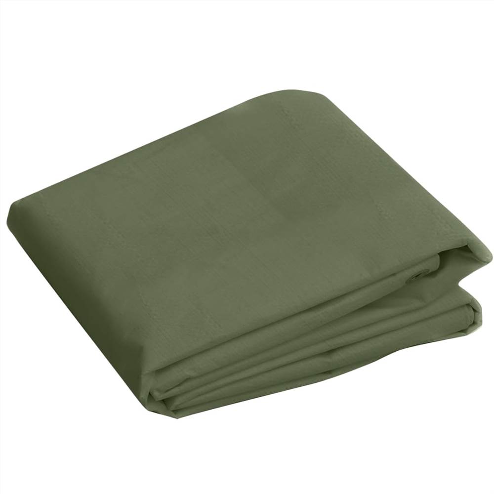 Tarpaulin 260 g/m² 8x10 m Green HDPE Tarpaulin 260 G/m² 8x10 M Green HDPE -Room Tarpaulin 260 g m 8x10 m Green HDPE 517642 1