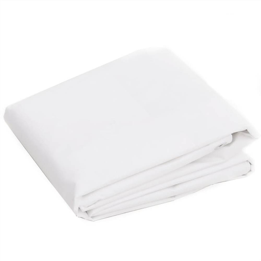 Tarpaulin 260 g/m² 8x8 m White HDPE Tarpaulin 260 G/m² 8x8 M White HDPE -Room Tarpaulin 260 g m 8x8 m White HDPE 517569 1