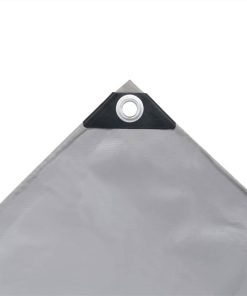 Tarpaulin 650 G/m² 4x4 M Grey -Room Tarpaulin 650 g m 4x4 m Grey 444516 2