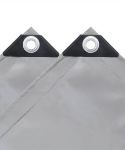 Tarpaulin 650 G/m² 4x4 M Grey -Room Tarpaulin 650 g m 4x4 m Grey 444516 3