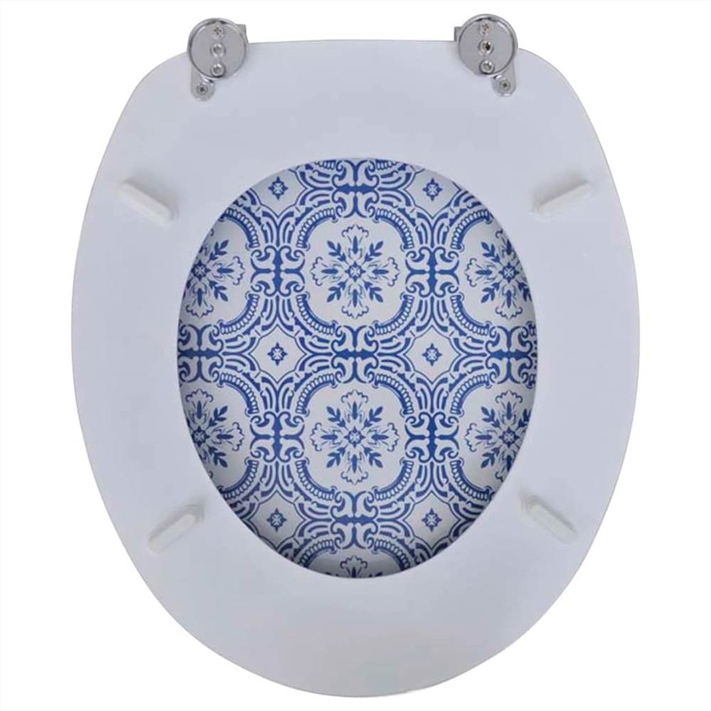 Toilet Seat with MDF Lid Porcelain Design Toilet Seat With MDF Lid Porcelain Design -Room Toilet Seat with MDF Lid Porcelain Design 454342 4