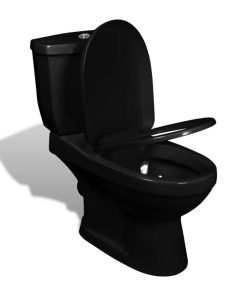 Toilet With Cistern Black -Room Toilet With Cistern Black 455151 3