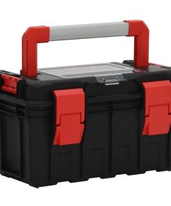 Tool Box Black And Red 45x28x26.5 Cm