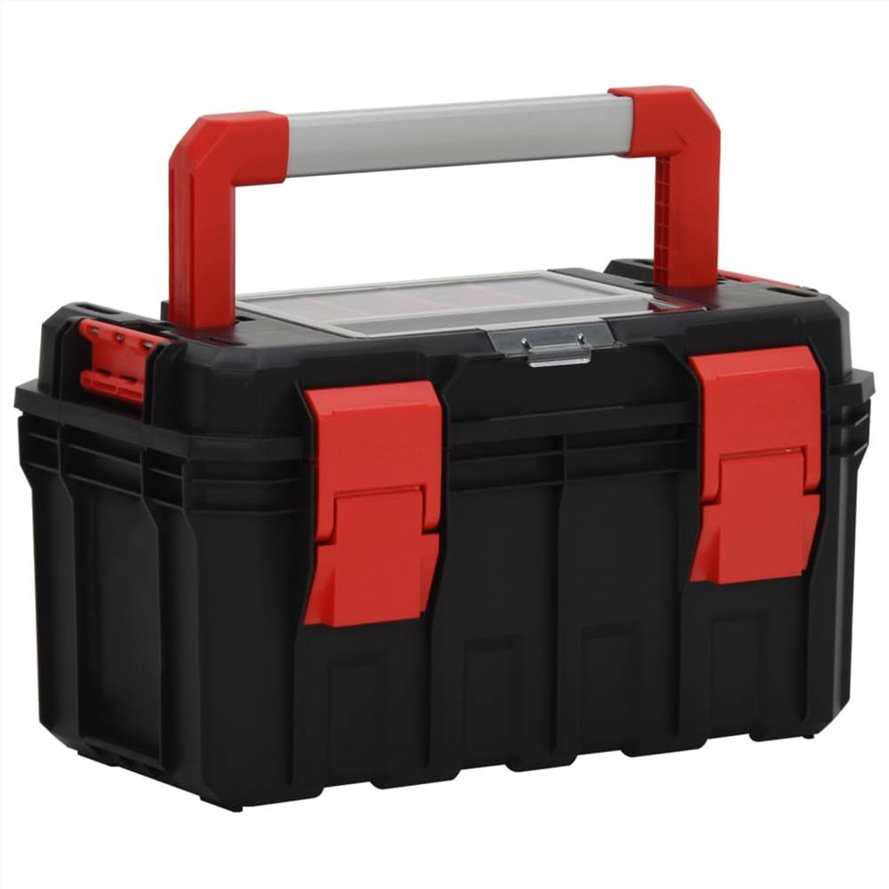 Tool Box Black and Red 45x28x26.5 cm Tool Box Black And Red 45x28x26.5 Cm -Room Tool Box Black and Red 45x28x26 5 cm 513008 0