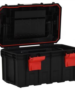 Tool Box Black And Red 45x28x26.5 Cm 4 Tool Box Black And Red 45x28x26.5 Cm -Room Tool Box Black and Red 45x28x26 5 cm 513008 2