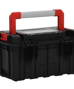 Tool Box Black And Red 45x28x26.5 Cm 6 Tool Box Black And Red 45x28x26.5 Cm -Room Tool Box Black and Red 45x28x26 5 cm 513008 4