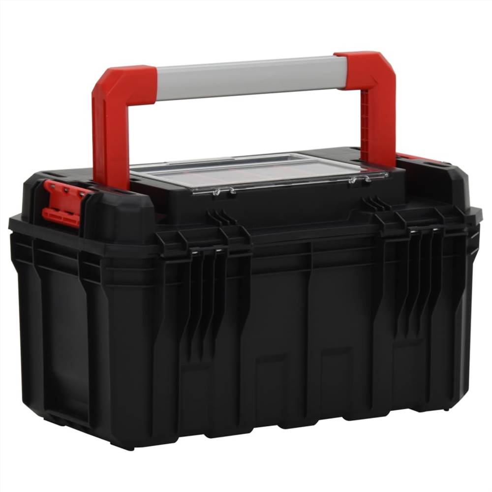Tool Box Black and Red 45x28x26.5 cm Tool Box Black And Red 45x28x26.5 Cm -Room Tool Box Black and Red 45x28x26 5 cm 513008 4