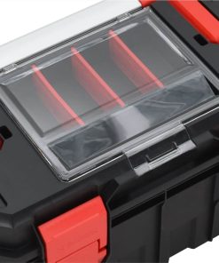 Tool Box Black And Red 45x28x26.5 Cm 7 Tool Box Black And Red 45x28x26.5 Cm -Room Tool Box Black and Red 45x28x26 5 cm 513008 5