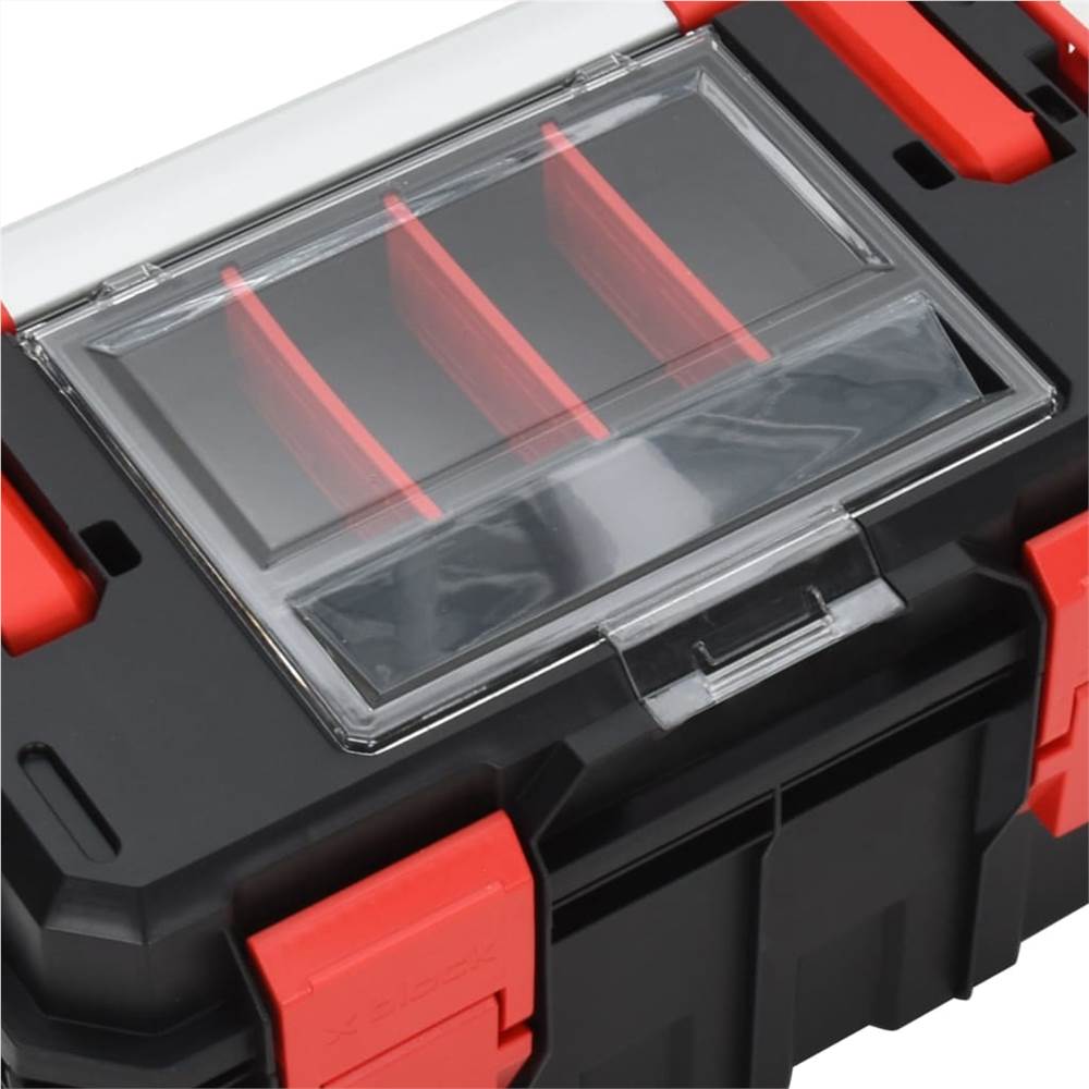 Tool Box Black and Red 45x28x26.5 cm Tool Box Black And Red 45x28x26.5 Cm -Room Tool Box Black and Red 45x28x26 5 cm 513008 5