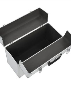 Tool Case 47x36x20 Cm Silver Aluminium 4 Tool Case 47x36x20 Cm Silver Aluminium -Room Tool Case 47x36x20 cm Silver Aluminium 516190 2