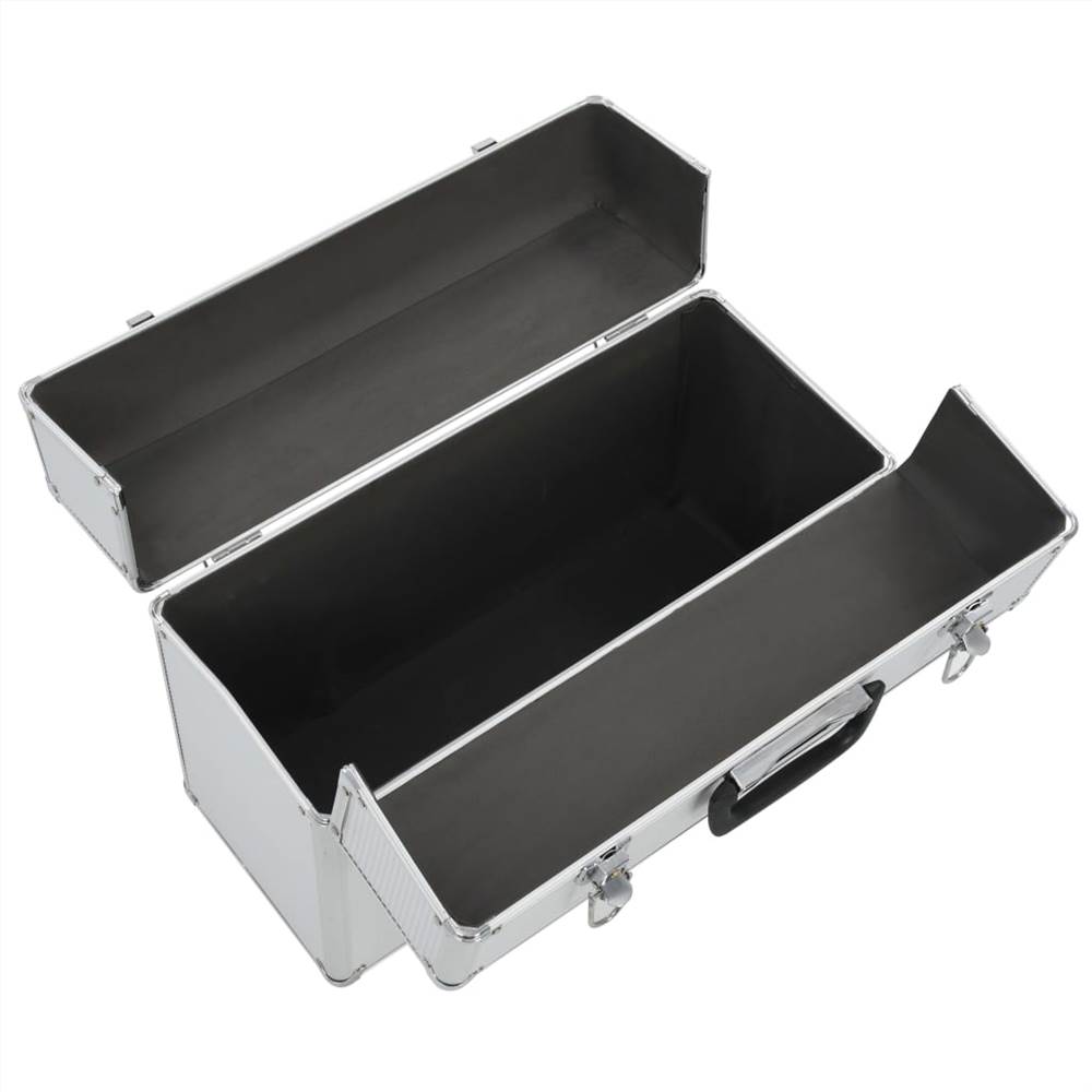 Tool Case 47x36x20 cm Silver Aluminium Tool Case 47x36x20 Cm Silver Aluminium -Room Tool Case 47x36x20 cm Silver Aluminium 516190 2