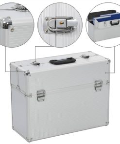 Tool Case 47x36x20 Cm Silver Aluminium 7 Tool Case 47x36x20 Cm Silver Aluminium -Room Tool Case 47x36x20 cm Silver Aluminium 516190 5