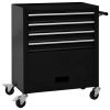 Tool Trolley With 4 Drawers Steel Black 1 Tool Trolley With 4 Drawers Steel Black -Room Tool Trolley with 4 Drawers Steel Black 450922 0