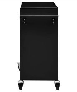 Tool Trolley With 4 Drawers Steel Black -Room Tool Trolley with 4 Drawers Steel Black 450922 3