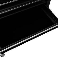 Tool Trolley With 4 Drawers Steel Black -Room Tool Trolley with 4 Drawers Steel Black 450922 5