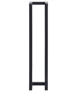 Towel Rack Black 12.5x12.5x60 Cm Iron -Room Towel Rack Black 12 5x12 5x60 cm Iron 470935 2