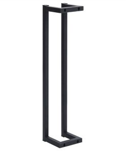 Towel Rack Black 12.5x12.5x60 Cm Iron -Room Towel Rack Black 12 5x12 5x60 cm Iron 470935 3