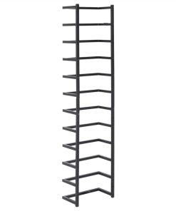 Towel Rack Black 24x12x96 Cm Steel -Room Towel Rack Black 24x12x96 cm Steel 483085 4