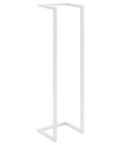 Towel Rack White 25x20x95 Cm Steel -Room Towel Rack White 25x20x95 cm Steel 483119 3
