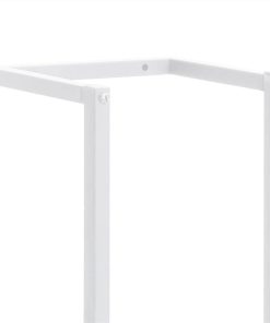 Towel Rack White 25x20x95 Cm Steel -Room Towel Rack White 25x20x95 cm Steel 483119 5